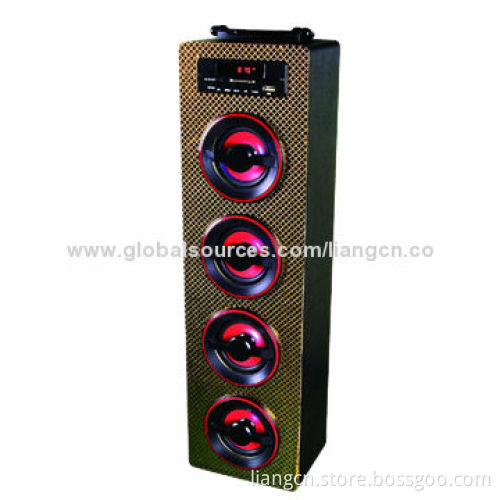 Factory High-end Home Theater Wooden Speaker with Bluetooth Optional